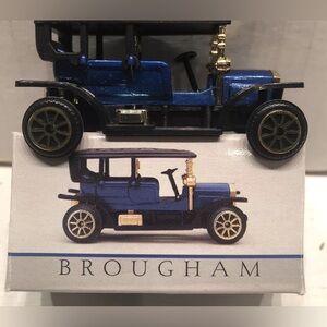 Vintage Readers Digest Mini Brougham Car Figure in box